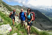 83 Al Passo di porcile con vista sul vallone pietroso verso Foppolo